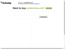 Tablet Screenshot of insidechrissy.com